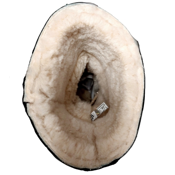 ▪︎▪︎SOLD▪︎▪︎UGG Kensington Womens Water Resistant Biker Moto Black Sheepskin - Picture 7 of 11